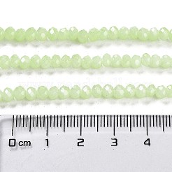 Baking Paint Imitation Jade Glass Bead Strands&nbsp;DGLA-A034-J4MM-A21