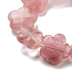 Cherry Quartz Glass Beads Strands&nbsp;G-F769-B01-01