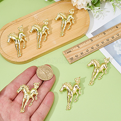 Horse Alloy Lapel Pin Brooches&nbsp;JEWB-WH0020-124