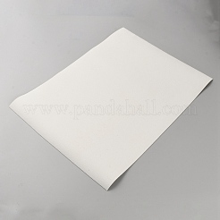 ドールハウスアクセサリー用の長方形の模造皮革の床  ココナッツブラウン  298x412x1mm&nbsp;DIY-WH0430-755C