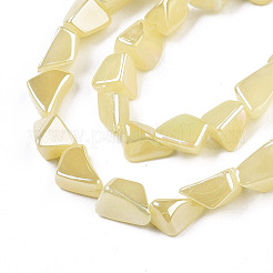 Electroplate Glass Beads Strands&nbsp;EGLA-T024-01A-02