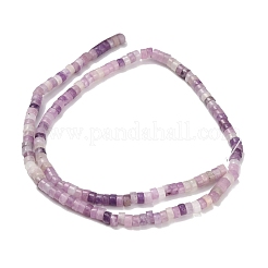天然レピドライト/パープルマイカストーンビーズ連売り  ディスク  ヒシビーズ  4x2~2.5mm  穴：0.7mm  約158~160個/連  14.96''~15.16''（38~38.5センチメートル）&nbsp;G-Z110-A11-2x4mm