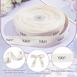 Polycotton Ribbon&nbsp;OCOR-WH0036-36