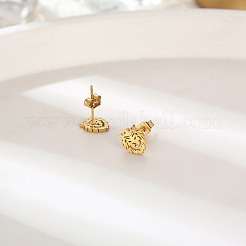 304 Stainless Steel Stud Earrings for Women&nbsp;FU7169-1
