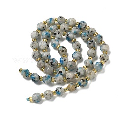 Natural K2 Stone Beads Strands&nbsp;G-K387-A06-01