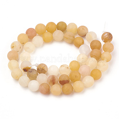 Natural Topaz Jade Beads Strands&nbsp;G-T106-248
