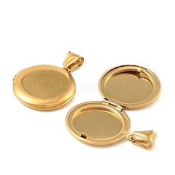 316 Stainless Steel Locket Pendants&nbsp;STAS-K321-11C-G