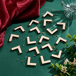 20 Sets Zinc Alloy Purse Corner for Bag&nbsp;FIND-GO0003-66A