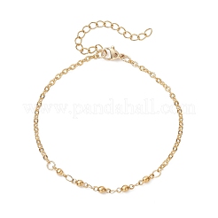 304 Stainless Steel Bar Link & Cable Chains Bracelets for Women&nbsp;BJEW-JB12688
