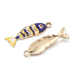 Alloy Enamel Pendants&nbsp;PALLOY-P313-07G