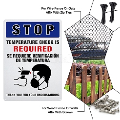 UV Protected & Waterproof Aluminum Warning Signs&nbsp;AJEW-GL0001-05C-09
