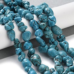 Synthetic Turquoise Beads Strands&nbsp;G-C161-B01-01