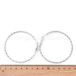 304 Stainless Steel Hoop Earrings&nbsp;EJEW-S250-01A-P