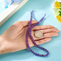 Natural Amethyst Beads Strands&nbsp;G-TA0002-57B