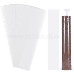 長方形 PE プラスチックフィルム保存袋  透明  101x20x0.01cm&nbsp;ABAG-WH0044-98A