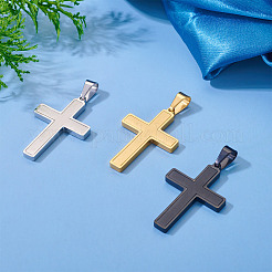 1Pc Brushed 304 Stainless Steel Pendants&nbsp;STAS-TADJ0001-07P