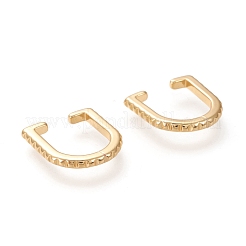 Brass Cuff Earrings&nbsp;EJEW-F255-06G