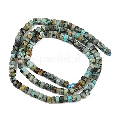 Natural African Turquoise(Jasper) Beads Strands&nbsp;G-G345-C23-2x4mm