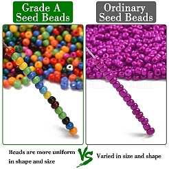 FGB 12/0 Grade A Glass Seed Beads&nbsp;X-SEED-Q009-FJXM