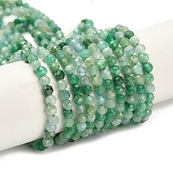 Natural Emerald Beads Strands&nbsp;G-Z106-A02-3mm