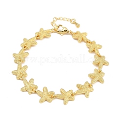 Brass Link Chain Bracelets for Women&nbsp;BJEW-L707-04G-04