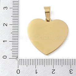 Ion Plating(IP) 304 Stainless Steel Enamel Rhinestone Pendants&nbsp;STAS-Q325-02C-G