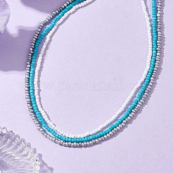 Glass Bead Necklaces for Women&nbsp;NJEW-JN04672