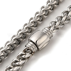 Non-Tarnish 304 Stainless Steel Link Chain Necklaces&nbsp;NJEW-Q337-01P