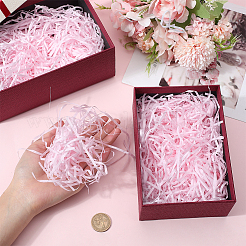 6セットの紙シュレッドフィラー  ギフトラッピングとイースターバスケットの充填用  ピンク  3x0.1mm  30 G /セッティング&nbsp;OCOR-SP0001-11D