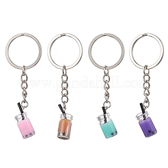 Resin & Glass Bottle Keychian&nbsp;KEYC-JKC01014