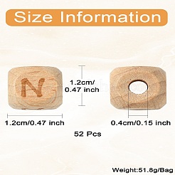 2Bags Wooden Beads&nbsp;WOOD-CJ0001-99