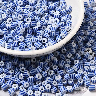 Wholesale 8/0 Opaque Colours Seep Glass Seed Beads