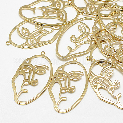 Brass Pendants&nbsp;X-KK-S347-120-1