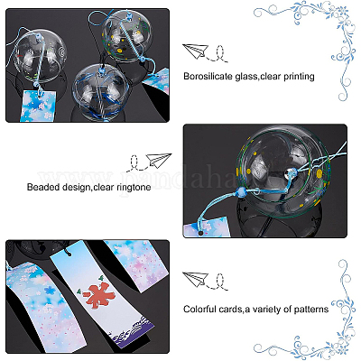 Wholesale BENECREAT 3Pcs 3 Style Animal Pattern Japanese