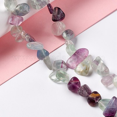 20Pcs Natural Fluorite Beads&nbsp;G-FS0001-57-1