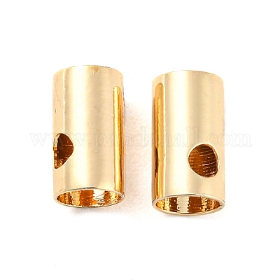 Rack Plating Brass Cord Ends&nbsp;KK-H449-11G-1