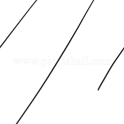 焼き絵の具 鉄線  ラウンド  ブラック  0.5mm  24ゲージ  約262.47フィート（80m）/ロール&nbsp;MW-NH0001-01G-1
