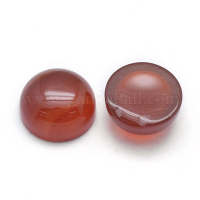 Natural Carnelian Cabochons&nbsp;G-P393-R03-10mm-1