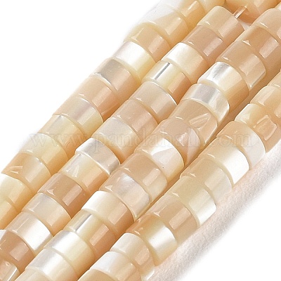 Natural Trochus Shell Beads Strands&nbsp;BSHE-E030-09B-02-1