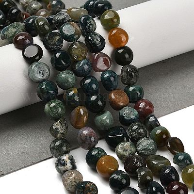 Natural Indian Agate Beads Strands&nbsp;G-P497-01E-89-1