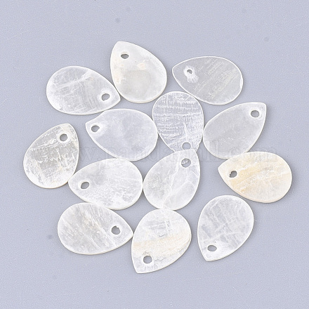 Capiz Shell Charms&nbsp;SHEL-T012-25-1