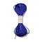Polyester Embroidery Floss, Cross Stitch Threads, Blue, 1.5mm, 20m/bundle