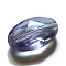 Imitation Austrian Crystal Beads, Grade AAA, K9 Glass, Faceted, Oval, Lilac, 13x10x7mm, Hole: 0.9~1mm