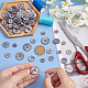 120Pcs 4 Style 4-Hole Natural Shell Buttons&nbsp;FIND-GA0003-28A-4