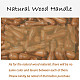 Brass Wax Seal Stamp with Handle&nbsp;AJEW-WH0184-0988-7
