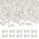 200個のABS模造真珠ビーズ  蝶結び  9x15x3.5mm  穴：2mm&nbsp;OACR-TA0003-84C-1