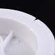 ワイヤーのためのプラスチック製の空のスプール  スレッドボビン  ホワイト  8.2x1.5cm&nbsp;TOOL-83D-6