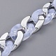 Handmade Imitation Gemstone Style Acrylic Curb Chains&nbsp;AJEW-JB00524-3