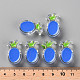 Transparent Enamel Acrylic Beads&nbsp;TACR-S155-002K-4