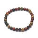 Natural Polychrome Jasper/Picasso Stone/Picasso Jasper Bead Stretch Bracelets&nbsp;BJEW-K212-A-001-1